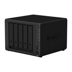 Synology DiskStation DS1522+, 5-bay NAS, CPU QC Celeron J4125 64bit, RAM 8GB, 2x USB 3.0, 2x eSATA, 4x GLAN, 2x NVMe