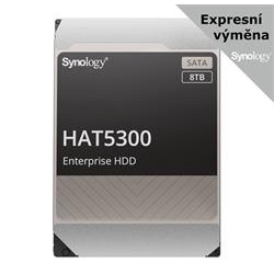 Synology HDD SATA 3.5” 8TB HAT5310-8T, 7200ot. min., cache 256MB, 5 let záruka