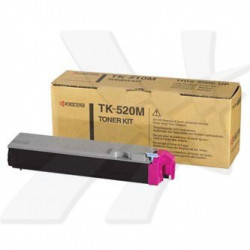 Originální toner, Kyocera, Kyocera Mita FS-C5015N, magenta, TK520M, 4000 str.