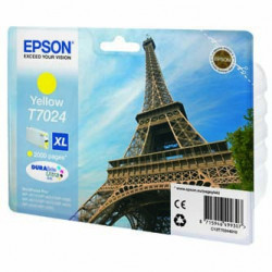 Inkoustová cartridge Epson WorkForce Pro WP4000 4500 series, C13T70244010, yellow, 2000s