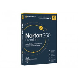 Norton 360 Premium - Pro Tech Data - licence na předplatné (1 rok) - 10 zařízení, cloudové úložiště 75 GB - stažení - ESD - Win, Mac, Android, iOS - Česká republika, Střední Evropa