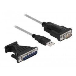 Adapter USB 2.0 Type-A to 1 x Serial RS-, Adapter USB 2.0 Type-A to 1 x Serial RS-