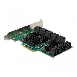 16 port SATA PCI Express x4 Card, 16 port SATA PCI Express x4 Card