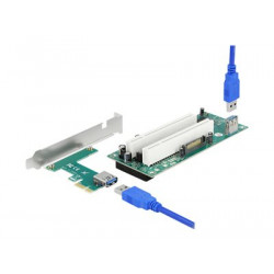 Riser Card PCI Express x1 to 2 x PCI 32, Riser Card PCI Express x1 to 2 x PCI 32