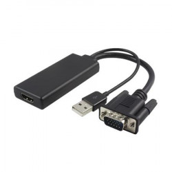 PremiumCord VGA+audio elektronický konvertor na rozhraní HDMI