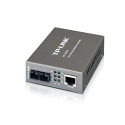 TP-LINK média konvertor SC 10 100Mbps, Multi-mode, 802.3u 10 100Base-TX, 100Base-FX, dosah 2km