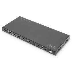 DIGITUS 4x2 HDMI Matrix Switch, 4K 60Hz Scaler, EDID, ARC, HDCP 2.2, 18 Gbps