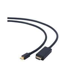 GEMBIRD Kabel CABLEXPERT miniDisplayPort na HDMI, 4K, M M, 1,8m