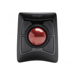 Kensington Expert Mouse Wireless Trackball - Kulový ovládač - pravák a levák - optický - 4 tlačítka - bezdrátový - 2.4 GHz, Bluetooth 5.0 LE - Bluetooth USB adaptér - černá