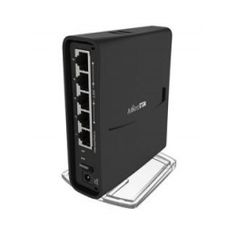 MikroTik WiFi router + L4, 716MHz, 128MB RAM, 5xGLAN switch, 1x 2,4+5GHz 802.11ac, zdroj
