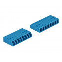 Optical Fiber Coupler HD LC Octuplex fem, Optical Fiber Coupler HD LC Octuplex fem