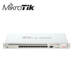 MikroTik router 12x Gbit LAN, 2GB RAM, +L6, dotykové LCD