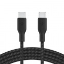 Belkin USB-C na USB-C kabel 100W, 2m, černý - odolný