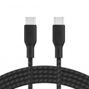 Belkin USB-C na USB-C kabel 100W, 3m, černý - odolný