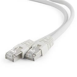 Gembird patch kabel S FTP Cat. 6A LSZH, 5 m, šedý