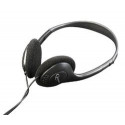 Gembird Stereo sluchátka s ovládáním hlasitosti, 3.5 mm miniJack, černá