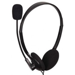 Gembird Stereo headset s mikrofónem, 2 x 3.5 mm miniJack, černá