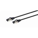 Gembird patch kabel FTP Cat.8 LSZH, prémiový, 3 m, vodič měď, černý