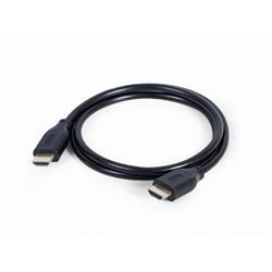 Gembird kabel HDMI Ultra High speed (M - M), 8K UHD, Ethernet, pozlacené konektory, 1 m