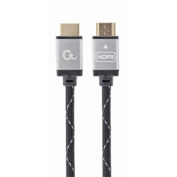 Gembird kabel HDMI High speed (M - M), série Select Plus, Ethernet, pozlacené konektory, 5 m