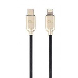 Gembird kabel USB-C (M) na 8pin Lightning (M), 1 m, černý