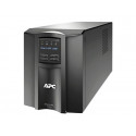 APC Smart-UPS SMT1500IC - UPS - AC 220 230 240 V - 1000 Watt - 1500 VA - RS-232, USB - výstupní konektory: 8 - černá - s APC SmartConnect