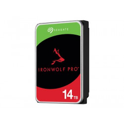 Seagate IronWolf Pro ST14000NEA008 - Pevný disk - 14 TB - interní - 3.5" - SATA 6Gb s - 7200 ot min. - vyrovnávací paměť: 256 MB - s Seagate Rescue Data Recovery 2 roky