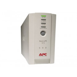 APC Back-UPS CS 500 - UPS - AC 230 V - 300 Watt - 500 VA - RS-232, USB - výstupní konektory: 4 - béžová