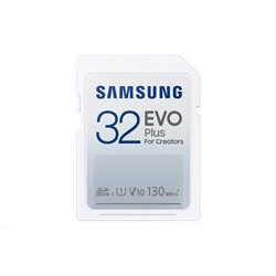 Samsung paměťová karta 32GB EVO Plus SDHC CL10, U1, V10 (čtení až 130MB s)