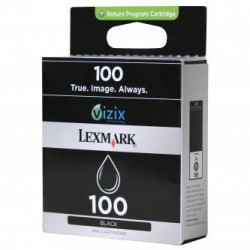 Lexmark originální ink 14N0820E, #100, black, 170str., Lexmark Pro905, Pro805, Pro705, Pro