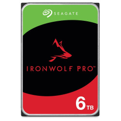 Seagate IronWolf Pro - HDD 6000 GB Interní 3.5 " - SATA III/600 - 7 200 ot min. - vyrovnávací paměť: 256 MB (ST6000NT001)