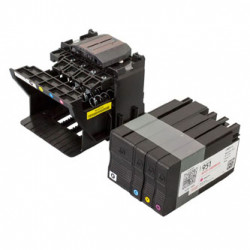 HP originální printhead replacement kit CR324A, HP Officejet Pro 8600, CR322A, CR323A, CM751-60126, obsahuje inkousty, sada pro vý