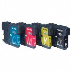 Brother originální ink LC-1100HYVALBP, CMYK, 900 3x750str., high capacity, Brother DCP-6690CW, MFC-6490CW,MFC-6890CW, výhodné bale