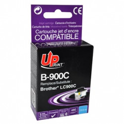 UPrint kompatibilní ink s LC-900C, cyan, 13,5ml, B-900C, pro Brother DCP-110C, MFC-210C, 410C, 1840C, 3240C, 5440CN