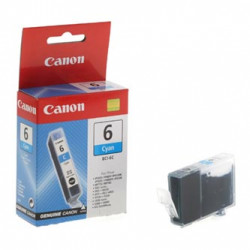 Canon originální ink BCI6C, cyan, blistr s ochranou, 13ml, 4706A028, 4706A017, Canon S800, 820, 830, 9000, iP6000D, MP750