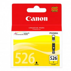 Canon originální ink CLI526Y, yellow, blistr s ochranou, 9ml, 4543B006, Canon Pixma MG5150, MG5250, MG6150, MG8150