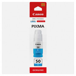 Canon originální ink GI-50 C, cyan, 7700str., 9ml, 3403C001, Canon PIXMA G5050, G6050, GM2050