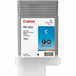 Canon originální ink PFI101C, cyan, 130ml, 0884B001, Canon iPF-5000