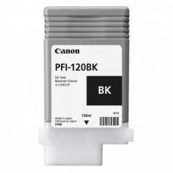 Canon originální ink PFI120BK, black, 130ml, 2885C001, Canon TM-200, 205, 300, 305