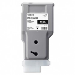 Canon originální ink PFI-206MBK, matte black, 300ml, 5302B001, Canon iPF-6400,iPF-6450