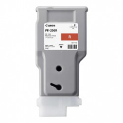 Canon originální ink PFI-206R, red, 300ml, 5309B001, Canon iPF-6400,iPF-6450