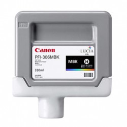 Canon originální ink PFI306MBK, matte black, 330ml, 6656B001, Canon iPF-8300