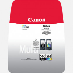 Canon originální ink PG560 CL561 multipack, black color, 3713C006, Canon 2-pack Pixma TS5350