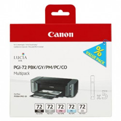 Canon originální ink PGI72, PBK GY PM PC CO, 6403B007, Canon PIXMA Pro-10