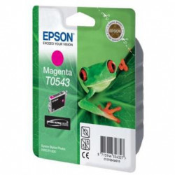 Epson originální ink C13T054340, magenta, 400str., 13ml, Epson Stylus Photo R800, R1800