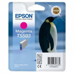 Epson originální ink C13T55934010, magenta, 13ml, Epson Stylus Photo RX700