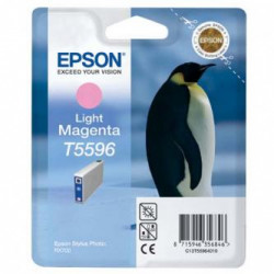 Epson originální ink C13T55964010, light magenta, 13ml, Epson Stylus Photo RX700