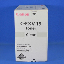 Canon originální toner CEXV19, clear, 31500str., 3229B002, Canon ImagePress C1, O