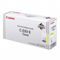 Canon originální toner CEXV8, yellow, 25000str., 7626A002, Canon iR-C, CLC-3200, 2620N, O