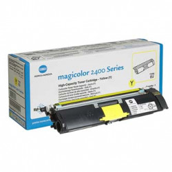 Konica Minolta originální toner A00W132, yellow, 4500str., 1710-5890-05, s hologramem, Konica Minolta Magic Color 2400, 2430, 2450